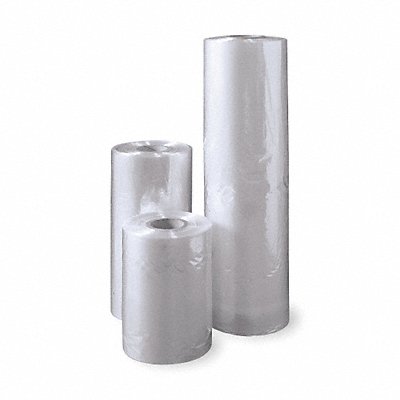 GRAINGER 5ZZ34 Shrink Wrap Film PVC 75 ga
