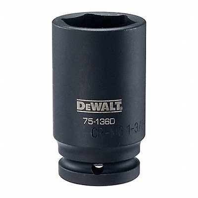 DEWALT DWMT75136OSP Deep Impact Socket 3/4 IN DR 1-3/8 SAE