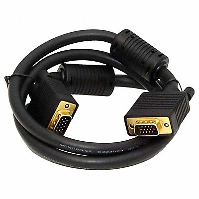 MONOPRICE 2898 Computer Cord SVGA (HD15) M to M 3ft