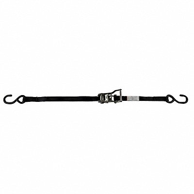 LIFT-ALL 6A103 Tie Down Strap S-Hook Yellow