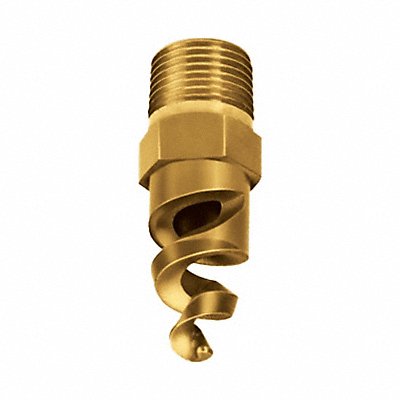 BETE FOG NOZZLE 6015134 Cone Spiral Nozzle Brass 40 psi