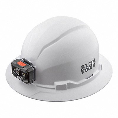KLEIN TOOLS 60406RL Hard Hat Non-vented Brim Headlamp