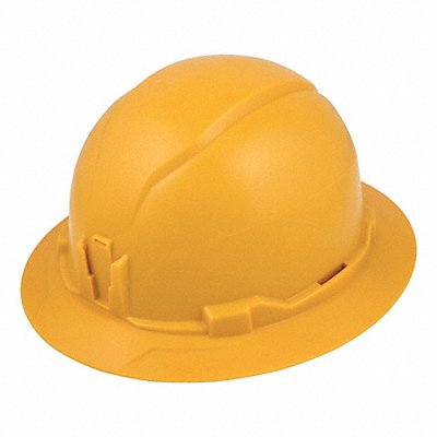 KLEIN TOOLS 60489 Hard Hat Non-Vented Full Brim Yellow