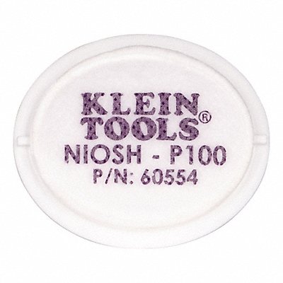 KLEIN TOOLS 60554 Half-Mask Respirator Filters P100 2PK