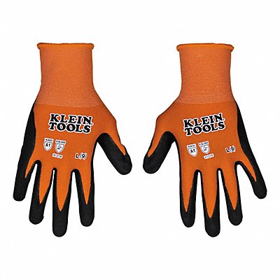 KLEIN TOOLS 60672 Knit Dipped Gloves Cut Level A1 L