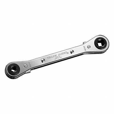 YELLOW JACKET 60618 Heavy Duty Ratchet Steel Chrome Finish
