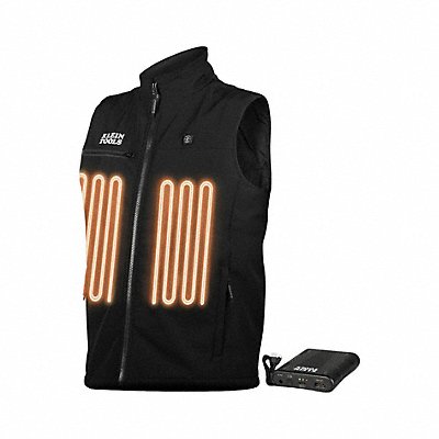 KLEIN 60956 Heated Base Layer Vest 2XL
