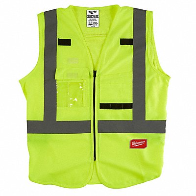 MILWAUKEE 48735064 Safety Vest High Visibility Yellow