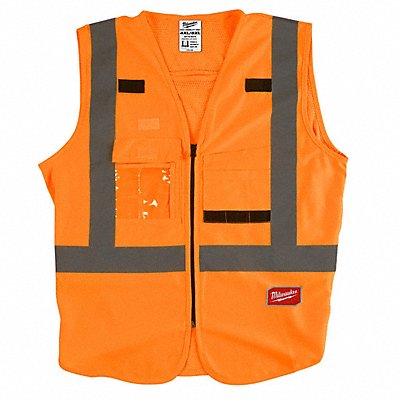 MILWAUKEE 48735074 Safety Vest High Visibility Orange