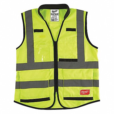 MILWAUKEE 48735044 Safety Vest High Visibility Yellow