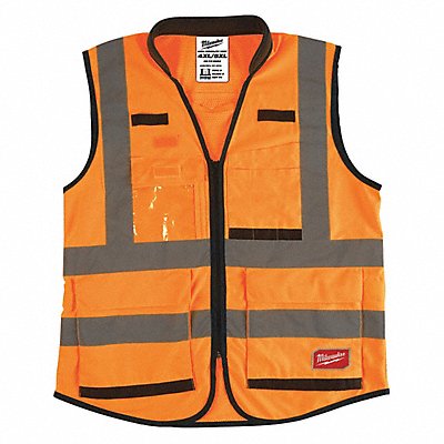 MILWAUKEE 48735054 Safety Vest High Visibility Orange