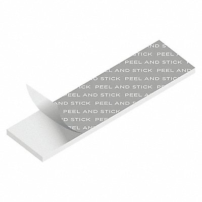 USA INDUSTRIALS ZBRCKT8 Double Sided Bracket Tape 1 W 12 L Clear