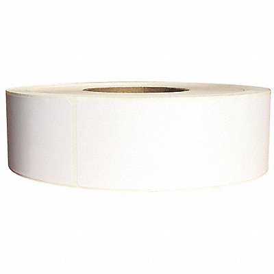 GRAINGER 60DX21 Barcode Printer Label 2 W 6 H White