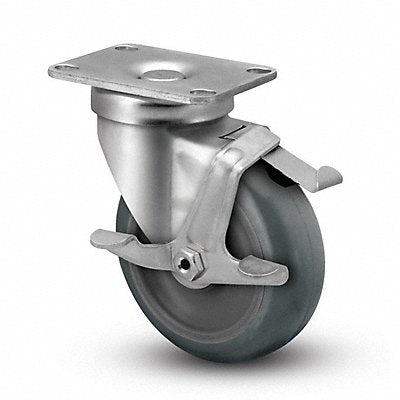ALBION P2XR04028SF Swivel Light Duty Castor w/Brake