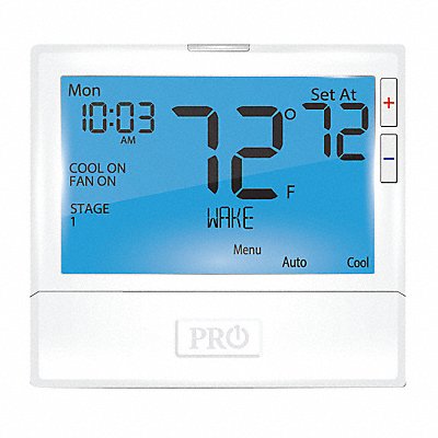 PRO1 IAQ T855SH Low Voltage Programmable Thermostat Heat/Cool 24V AC