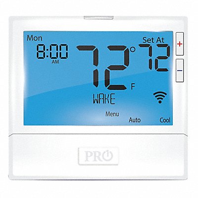 PRO1 IAQ T855iSH Wireless Low Volt Thermostat H/C 90/44F Sq