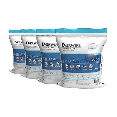 EVERWIPE 192830 Cleaning Wipes 8 x 6 900 ct PK4