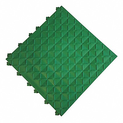 ERGO ADVANTAGE SAFE-FLEX A1GRN Antifatigue Mat Interlocking PK10