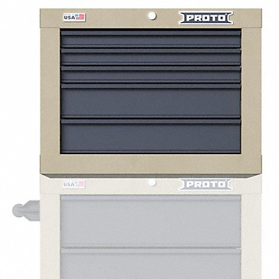 PROTO JSTV2720CS05DT Gloss Tan Heavy Duty Top Chest