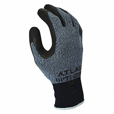 SHOWA 341S06V VF Coated Gloves Blk/Gr S 43YT08 PR