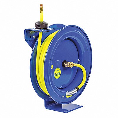 COXREELS EZPLP325HV Spring Return Hose Reel 3/8 MNPT 25 ft