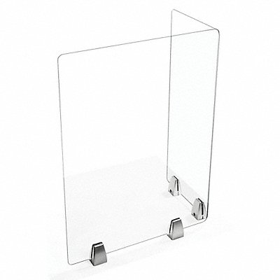 USA INDUSTRIALS BULKPDCRD15 Plastic Classroom Desk Dividers PK6