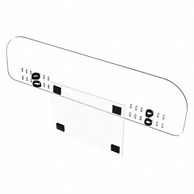 USA INDUSTRIALS BULKPDCD2 Plastic Car Dividers