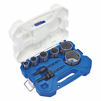 LENOX LXAH3LSET6 Hole Saw Kit 7/8 in to 2 1/2 in