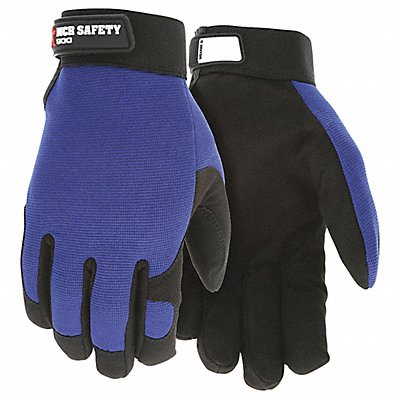 MCR SAFETY 900S Mechanics Glove S Full Finger PR