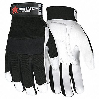 MCR SAFETY 914S Mechanics Glove S Full Finger PR