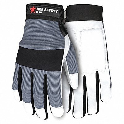 MCR SAFETY 919M Mechanics Glove M Full Finger PR