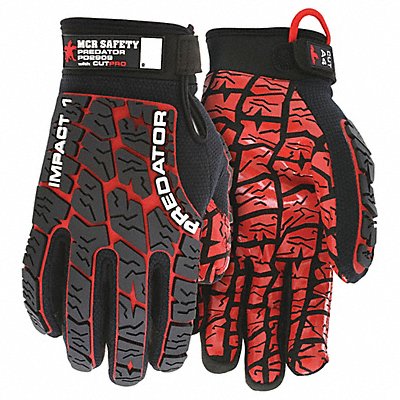 MCR SAFETY PD2909L Impact Resistant Glove L Full Finger PR