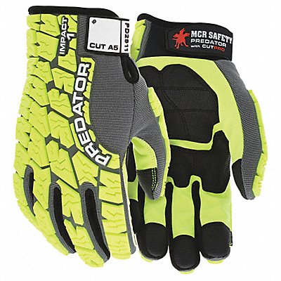 MCR SAFETY PD2911XL Impact Resistant Glove XL Full Finger PR