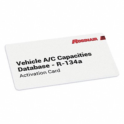 ROBINAIR 34001 Vehicle Database Card 2020 Plastic