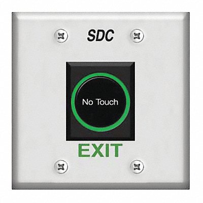 SECURITY DOOR CONTROLS 474DU No Touch Exit Touchplate