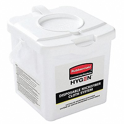 RUBBERMAID COMMERCIAL PRODUCTS 2135007 Wipes Bucket Dispenser White PK4