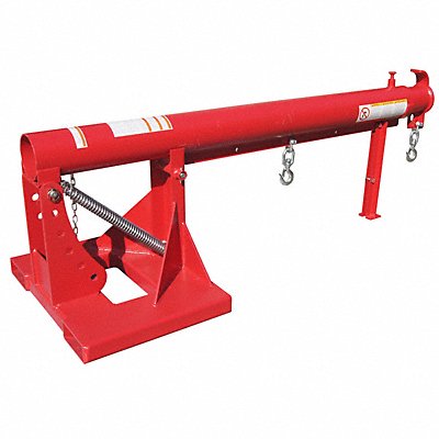 DAYTON 60JC97 Fork Truck Boom 6 000 lb Red