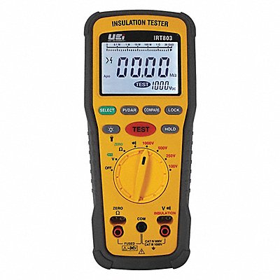 UEI TEST INSTRUMENTS IRT803N Insulation Resistance Tester 1000V DC