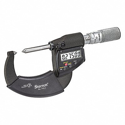 STARRETT 7601FL Digital Screw Comparator Micrometer