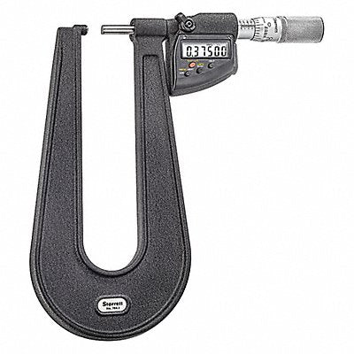 STARRETT 7641AXFL Digital Sheet Metal Micrometer