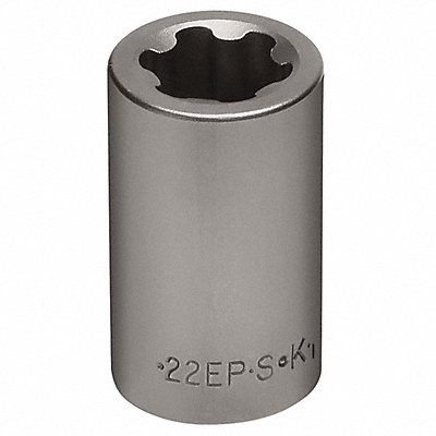 SK PROFESSIONAL TOOLS 42722 Socket 1/2 in Drive 6-Point Shape