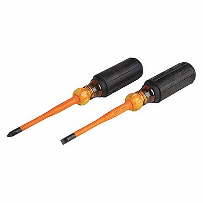 KLEIN TOOLS 33732INS Screwdriver Set 4 L Shank