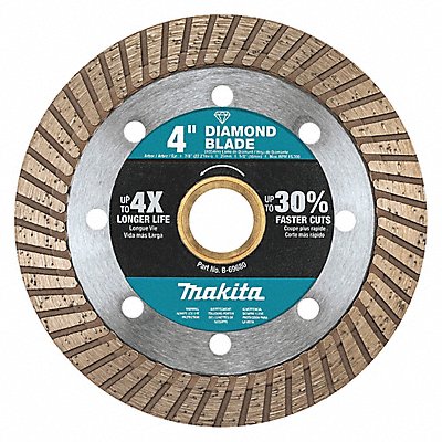 MAKITA B69680 Diamond Blade 12 in Dia Turbo Rim