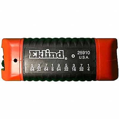 EKLIND 25910 Hex Key Folding Set SAE Security 9Pieces