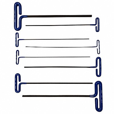 EKLIND 55208 Hex Key Set MM 8 Pieces 12 with Pouch