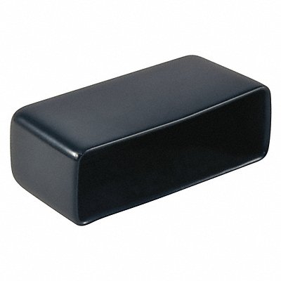 CAPLUGS VRF500X20001699190555 Vinyl Rectangular Cap Flat End PK160