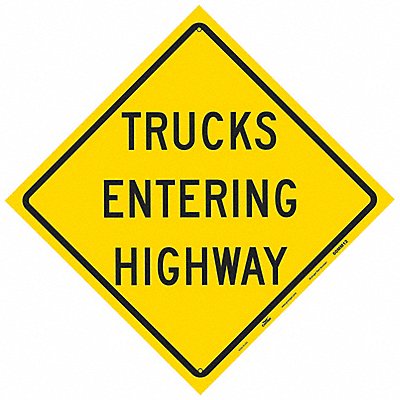 CONDOR 60MM12 Reflective Aluminum Traffic Sign Metal