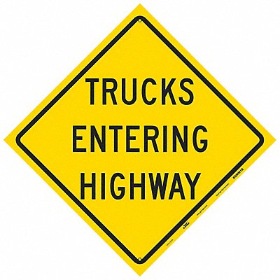 CONDOR 60MM18 Reflective Aluminum Traffic Sign Metal