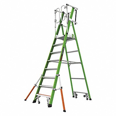 LITTLE GIANT 19708146 Safety Cage Fiberglass 375 lb 8 ft.
