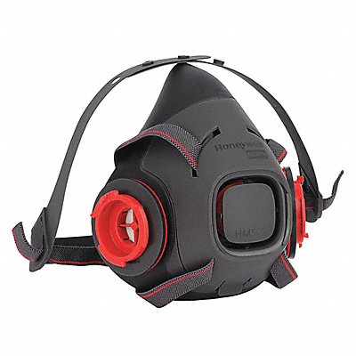 HONEYWELL NORTH HM502TM Half Mask Respirator Black M Mask Size